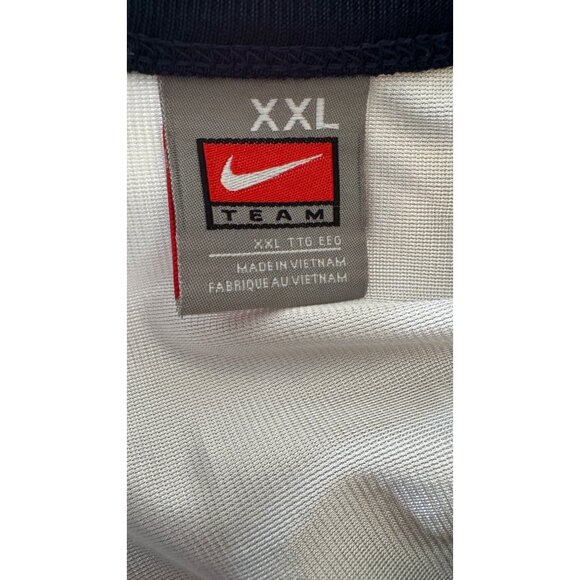 Nike XXL Team White Football Jersey #17 Polyester Unisex Sportswear - Picture 2 of 14